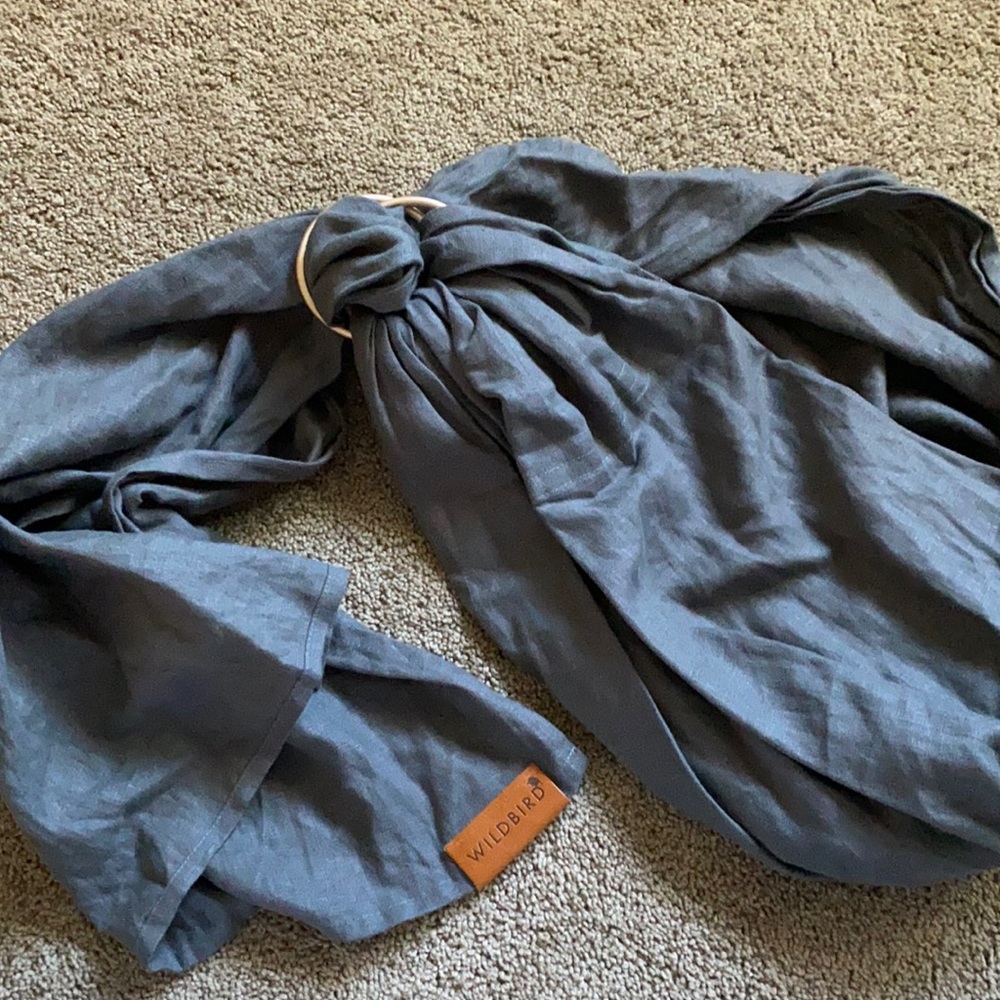 Wild bird charcoal wrap/sling